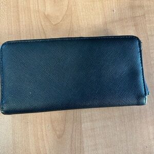 wallets for women black clutch